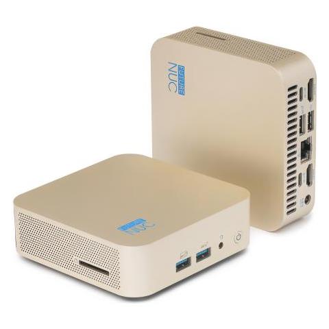 Futurenuc Lux Nuc 12i5hl-w11p-512/2x8w6e Intel Core I5 I5-12450h 16 Gb Ddr4-sdram 512 Gb Ssd Windows 11 Pro Mini Pc Oro - Foto 1