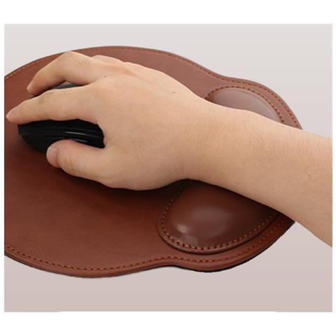 Set Poggiapolsi Ergonomico E Tappetino Per Mouse Brown - Foto 2