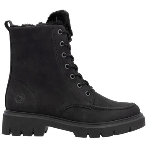 Black Casual Closed Ladies Mid Height Boots Stivaletti Pelle Scamosciata /nabuk Scarpe Donna Nero Eu 38, D1w75-02 - Foto 3