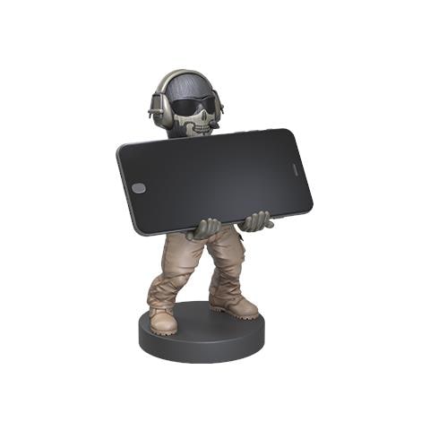 EXG Cable Guys - Call of Duty Lt. Simon 'Ghost' Riley Supporto attivo Telefono cellulare /smartphone, Telecomando Multicolore - Foto 2