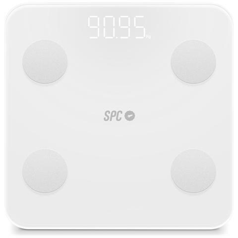 ATENEA FIT 3 Quadrato Bianco Bilancia pesapersone elettronica - Foto 2