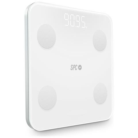 ATENEA FIT 3 Quadrato Bianco Bilancia pesapersone elettronica - Foto 3
