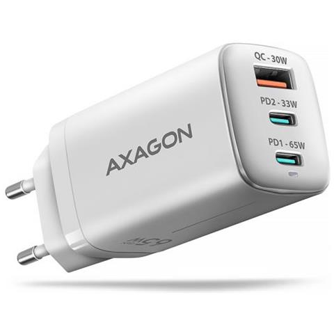 Axagon Acu-dpq65w Caricabatterie Per Dispositivi Mobili Universale Bianco Ac Ricarica Rapida Interno - Foto 1