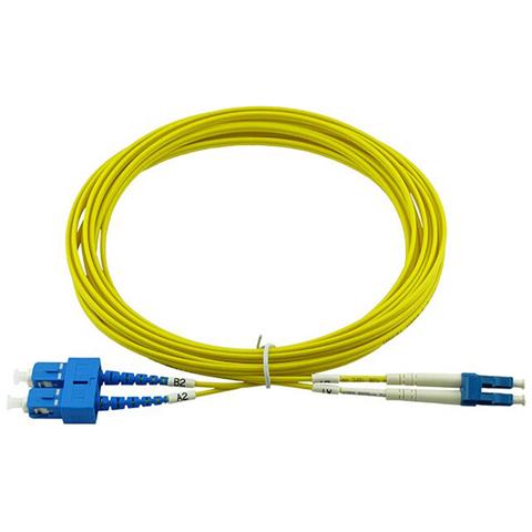 CAB-SMF-LC-SC-5 cavo InfiniBand e in fibra ottica 5 m Giallo - Foto 1