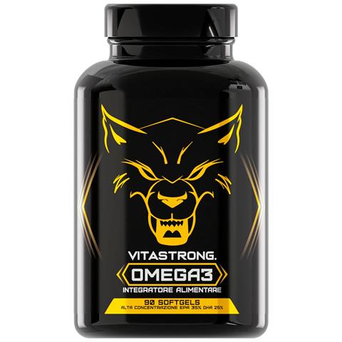 Olio Di Pesce Omega 3 2000 Mg - 700 Mg Epa, 500 Mg Dha, Vitamina E - Acidi Grassi Altamente Concentrati, 90 Capsule - Foto 1