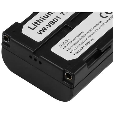 Batteria Li-ion 2200mah Per Videocamera Panasonic Ag-ez1 7.2v - Foto 3