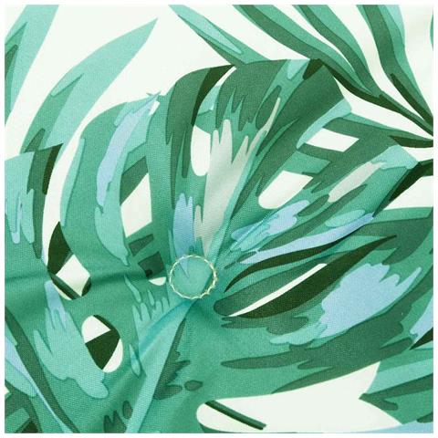 Cuscino per Panchina da Giardino Floral Verde 200 x 50 x 4 cm - Foto 5