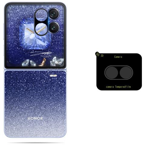 Protezione Obiettivo Fotocamera Con Stampa Serigrafica E Base Nera Compatibile Con Honor Magic V Flip2 - Foto 1