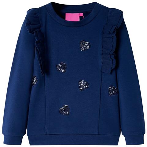 Felpa per Bambini Blu Marino 116 - Foto 1
