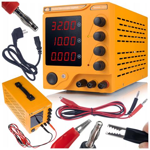 Zasilatore Da Laboratorio Amprush Rares-3210 32v 10a E Stazione Saldante 2 In 1 Oh660 - Precisione E Sicurezza | Uso Professionale - Foto 8