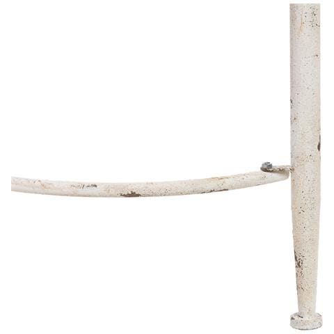 Tavolo Rotondo In Legno E Metallo Finitura Invecchiata 75x75x80h Cm - Foto 6