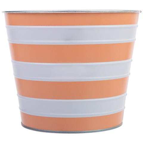 Secchiello In Metallo Rigato D17,5x14,3h Cm B13 - Foto 2