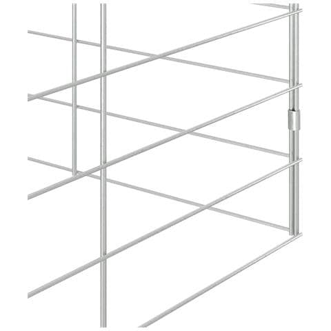Gabbia per Conigli Argento 400 x 100 x 210 cm Acciaio zincato - Foto 9