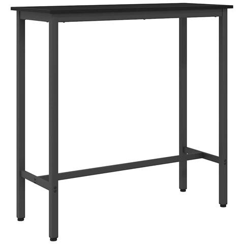 tavolo Rovere Nero 100 x 40 x 100,5 cm - Foto 1