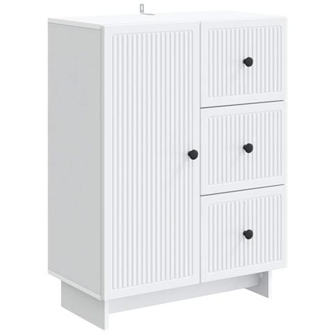 Credenza Bianco 66 x 34,5 x 90 cm Legno ingegnerizzato - Foto 1