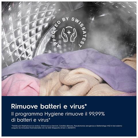 Lavatrice serie 600 SensiCare 10.5 kg 1400 giri EW6F1Z10D - Foto 10