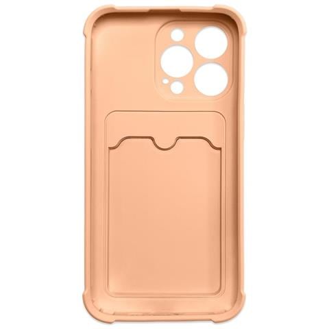 Custodia Armor Case Pouch Per Iphone 13 Mini Portafoglio In Silicone Air Bag Armor Rosa - Foto 2