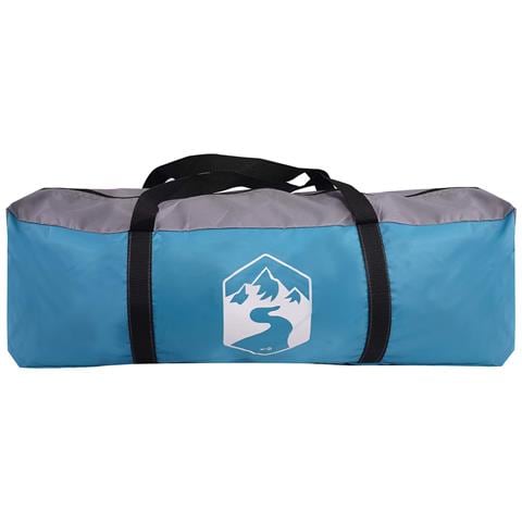 Tenda da trekking con telo impermeabile 3 persona Blu - Foto 9