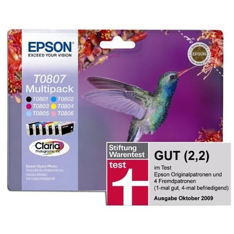 Multipack (T080) 6 Colori Blister C13T080740 - Foto 2