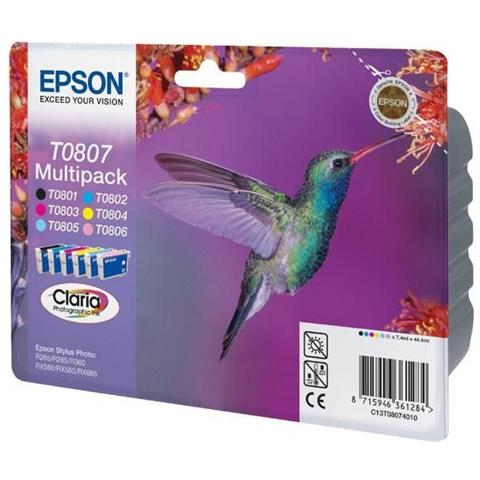 Multipack (T080) 6 Colori Blister C13T080740 - Foto 10
