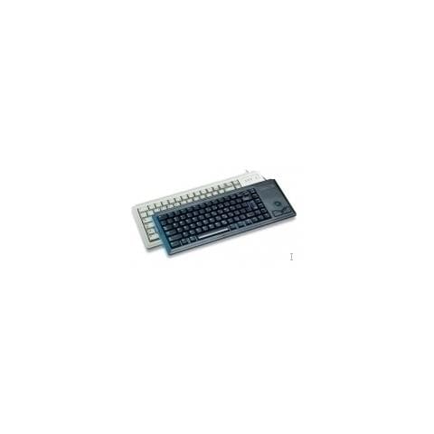 Ultraslim Trackball Keyboard, USB, QWERTZ, PC / server, Nero, 1,75m, 0 - 50 °C - Foto 1