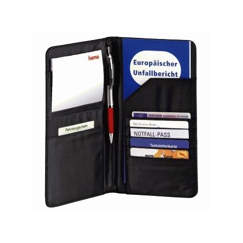 Organizer documenti da auto Nero - Foto 1