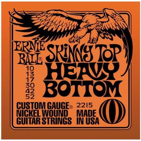 Muta Chitarra Elettrica 010-052 Heavy Bottom Slinky Top 2215 - Foto 2
