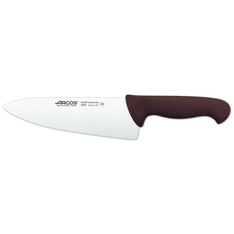 Serie 2900 - Coltello da Chef - Lama Acciaio Inossidabile Nitrum 200 Mm - Manico Polipropilene Colore Marrone - Foto 1