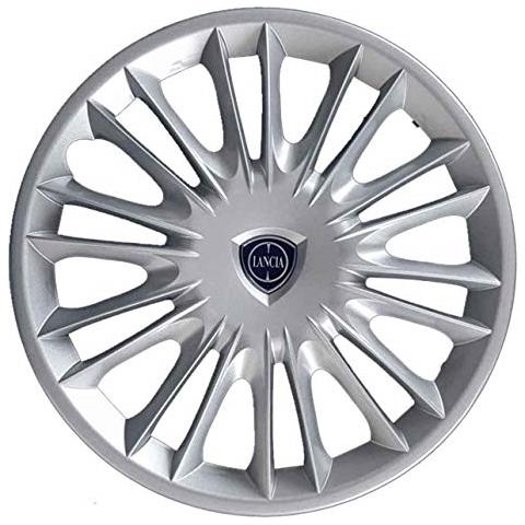 2P.Automotive Set 4 COPRICERCHI per Auto ADATTABILI-Non Originali