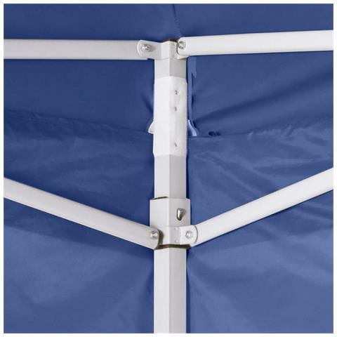 Tenda Pieghevole Con 2 Pareti 3x3 M Blu - Foto 2