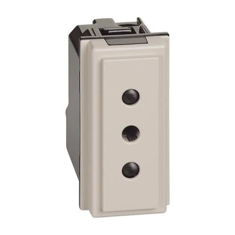 Presa Living Now 2p+t 10a 250v Colore Sabbia Km4113 - Foto 1
