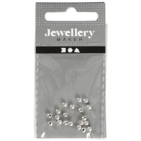 Tappi Terminali Da 3 Mm, Dimensione Foro: 1 Mm, Placcati In Argento, 20 Pezzi - Foto 2