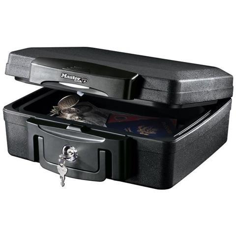 Cassaforte Ignifuga - - H0100eurhro - Impermeabile Con Chiave - 4,9 L, 15,6 X 36,2 X 33 Cm - Foto 1