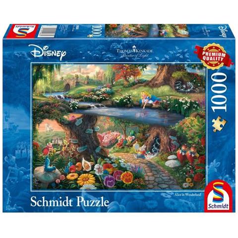 Puzzle Disney, Alice Nel Paese Delle Meraviglie, 1000 Pezzi - Foto 1