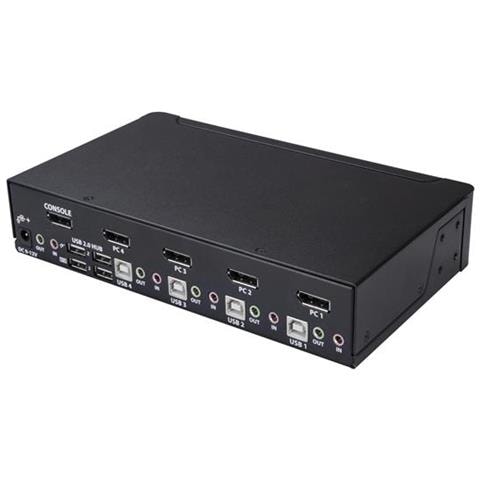 Switch KVM a 4 porte DisplayPort - 4K 60 Hz - Foto 2