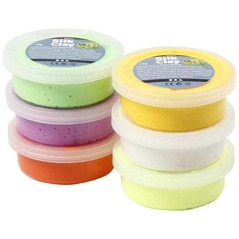 Set Per Modellare Silk Clay® - Pasqua - 6 X 14 G - Foto 1