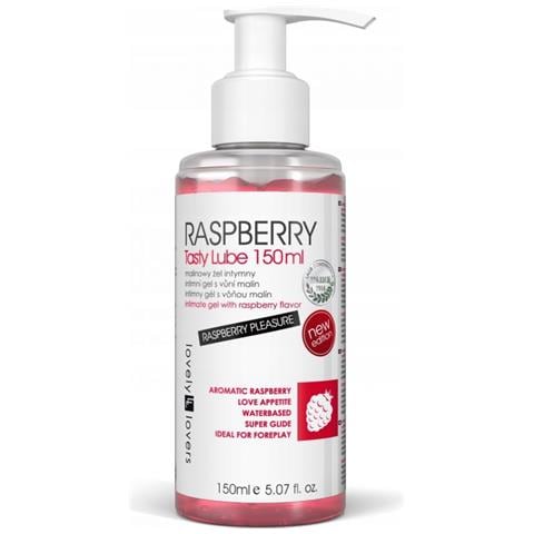 Raspberry Tasty Lube Gel Lubrificante Al Gusto Di Lampone 150 Ml - Foto 1
