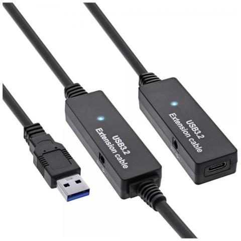 Estensione Attiva Usb 3.2 Gen.1 - Da Spina Usb-a A Presa Usb-c - 15 M - Foto 1