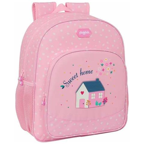 Zaino Scuola Sweet Home Rosa 32 X 38 X 12 Cm - Foto 1