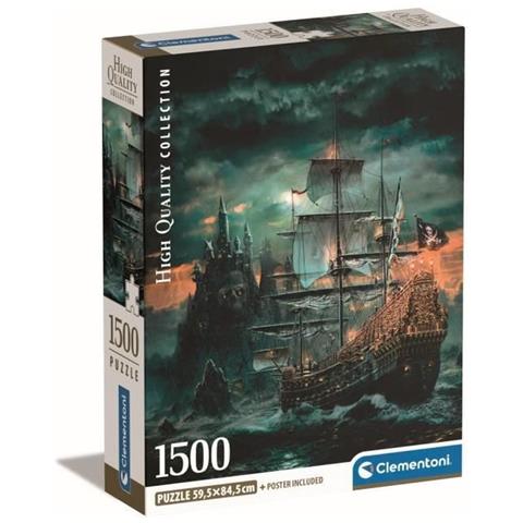 Puzzle Clementoni Bateau De Pirate 1500 Pezzi - Foto 1