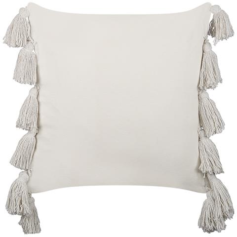 Cuscino Decorativo Rochea Cotone 45 X 45 Cm A Strisce Nero - Foto 2