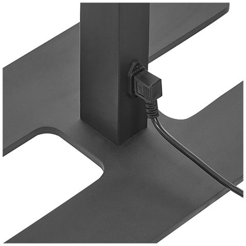 Lampada Da Terra Led Metallo Nero 197 Cm Sculptor - Foto 7