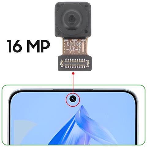 Fotocamera Frontale Per Honor 90 Lite Sensore Selfie 16mp - Foto 2