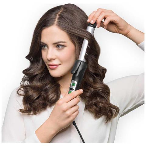 Satin Hair 7 CU 710 (EC 1) Ferro per ricci Caldo Nero, Argento 2 m - Foto 2