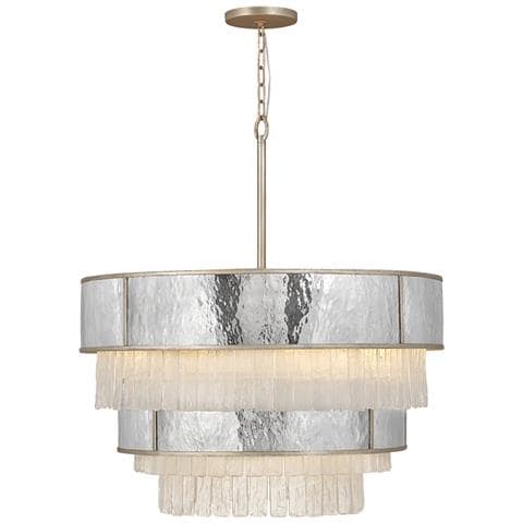 Lampadario Contemporaneo Reverie Acciaio Oro Champagne 12 Luci E14 - Foto 1