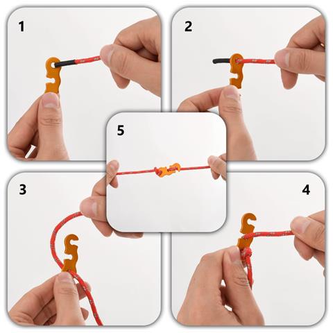 Corde Per Tenda Con Chiavi Riflettenti 8 Pz 4 M 4 Mm - Foto 2