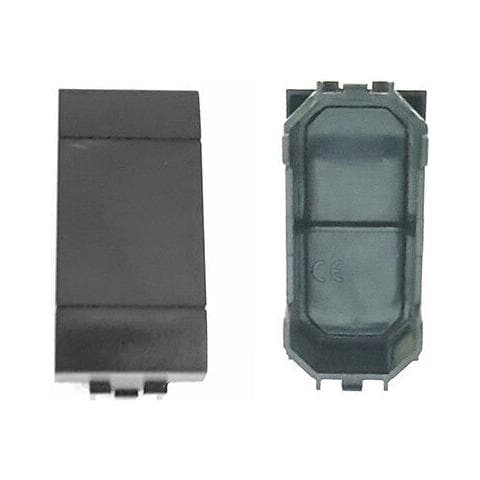 Modulo Tappo Copriforo Chiusura Copri Foro Compatibile Living Nero Cl 115 - Foto 1