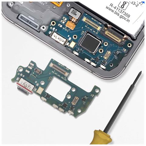 Connettore Di Ricarica Usb-c Galaxy S23 Fe Con Microfono, Nero - Foto 2