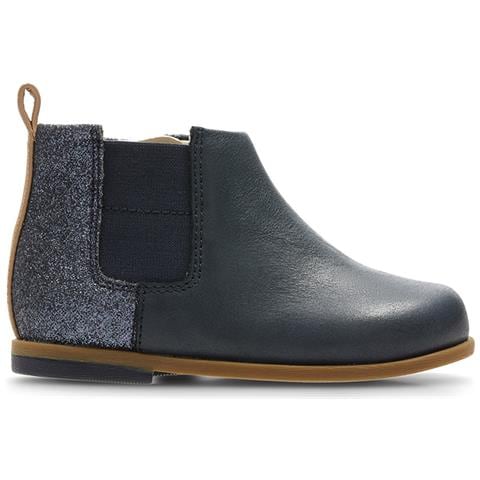 Drew Fun, Stivali Da Bambino Con Zip In Pelle Blu Navy 21 - Foto 1