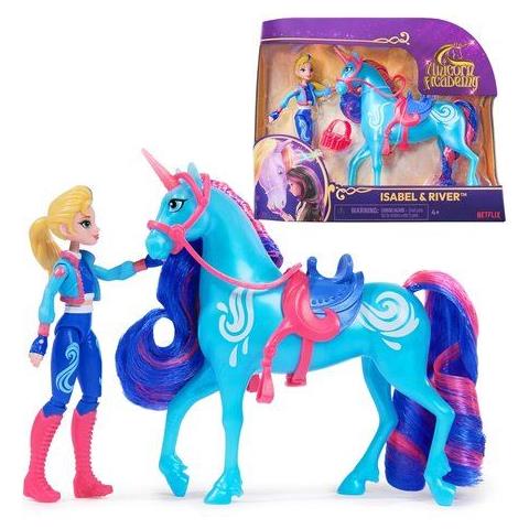 Set Bambola 6066842 Unicorn Academy Isabel & River Con Ac - Foto 1